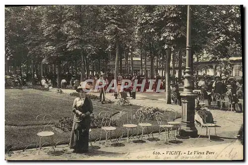 Cartes postales Vichy Le Vieux Parc