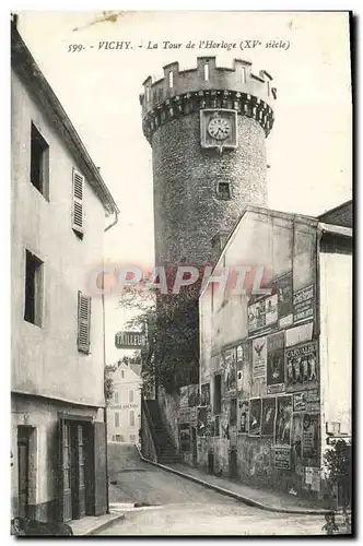 Cartes postales Vichy La Tour de l&#39Horloge