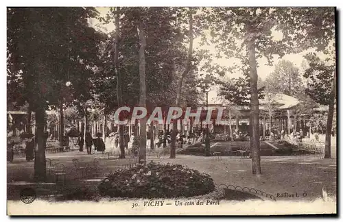 Ansichtskarte AK Vichy Un coin des Parcs