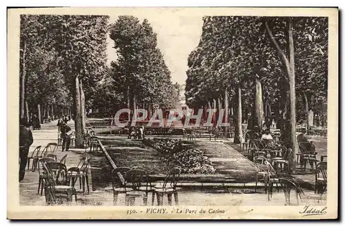 Cartes postales Vichy Le Parc du Casino