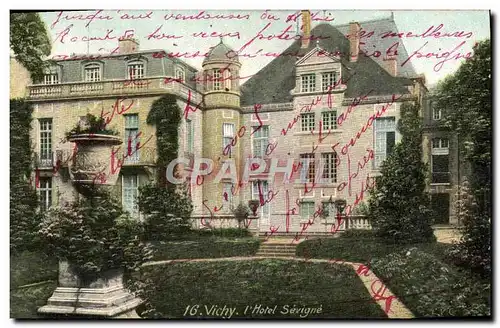 Cartes postales Vichy L&#39Hotel Sevigne