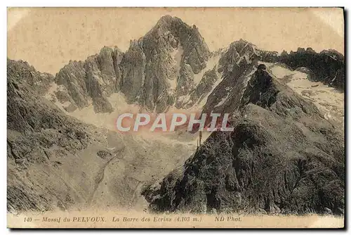 Cartes postales Massif Du Pelvoux La Barre Des Ecrins