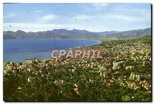 Cartes postales moderne Cannes Vue Generale Prise De la Californie