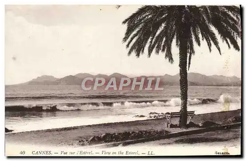 Cartes postales Cannes Vue Sur l&#39Esterel