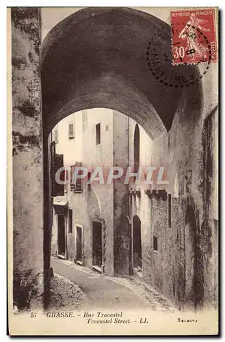 Cartes postales Grasse Rue Tracastel