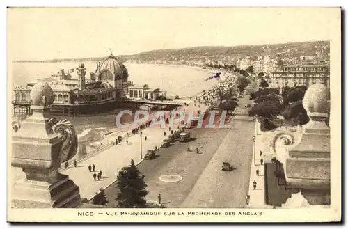 Ansichtskarte AK Nice Vue Panoramique Sur La Promenade Des Anglais