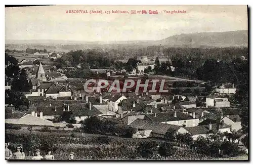 Cartes postales Arsonval Habitanta Vue Generale