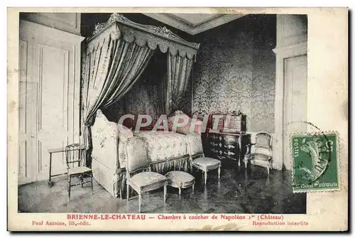 Cartes postales Brienne Le Chateau Chambre a Coucher De Napoleon 1er