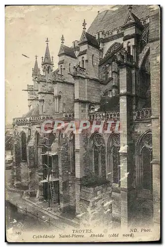 Cartes postales Troyes Cathedrale Saint Pierre Abside