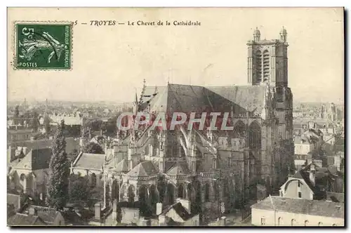 Cartes postales Troyes Le Chevat De La Cathedrale