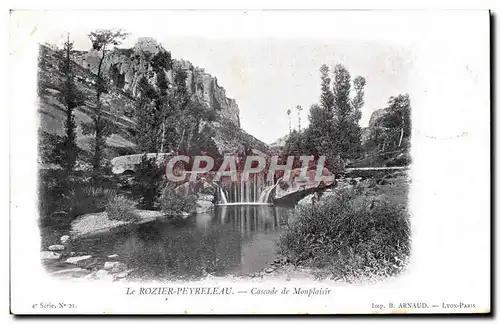 Cartes postales Le Rozier Peyreleau Cascade De Monplaisir