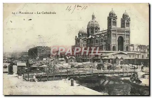 Cartes postales Marseille La Cathedrale