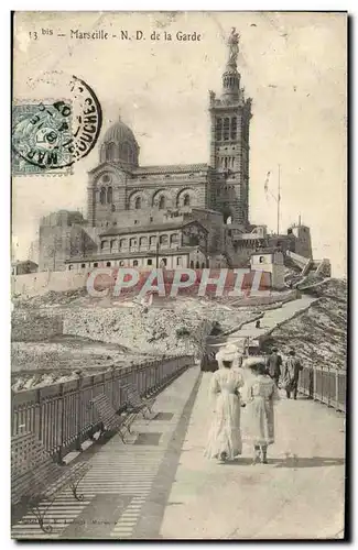 Cartes postales Marseille N D De La Garde