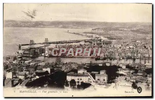 Cartes postales Marseille Vue Generale