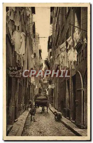 Ansichtskarte AK La Douce France Marseille Une Rue Du Vieux quartier Vieux port Enfant