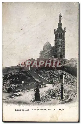 Cartes postales Marseille Notre Dame De La Garde Publicite Grande Cavalcade 13 aout 1905 Loterie