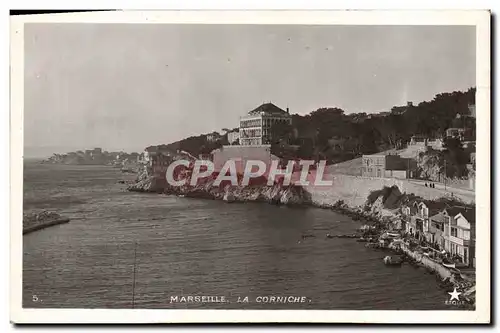 Ansichtskarte AK Marseille La Corniche
