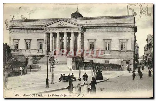 Cartes postales Angouleme Le Palais De Justice