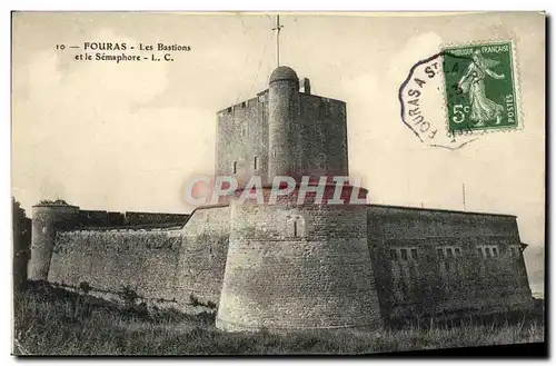 Cartes postales Fouras Les Bastions Et Le Semaphore