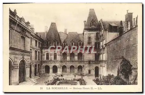 Cartes postales La Rochelle Maison Henri II