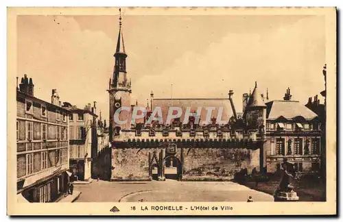 Cartes postales La Rochelle L&#39Hotel De Ville