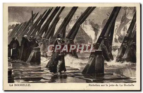 Cartes postales La Rochelle Richelieu Sur La Jetee De La Rochelle