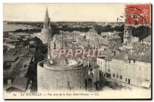 Cartes postales La Rochelle Vue Prise De La Tour Saint Nicolas