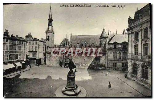 Cartes postales La Rochelle L&#39Hotel De Ville