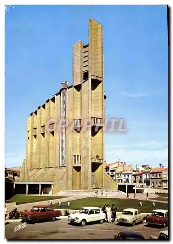 Moderne Karte Royan La Cathedrale