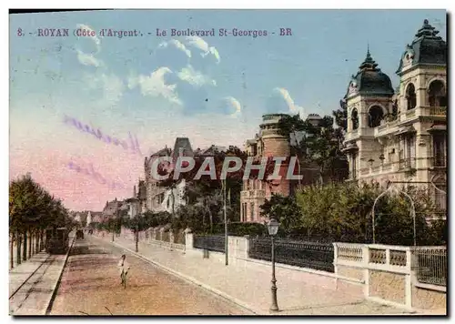 Cartes postales Royan Le Boulevard St Georges