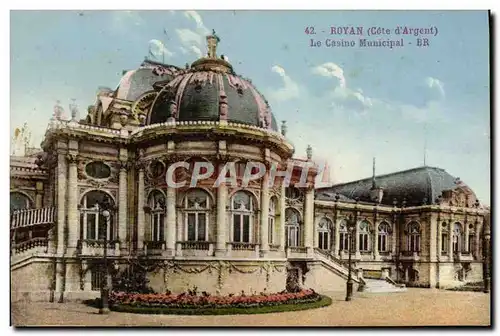 Cartes postales Royan Le Casino Municipal