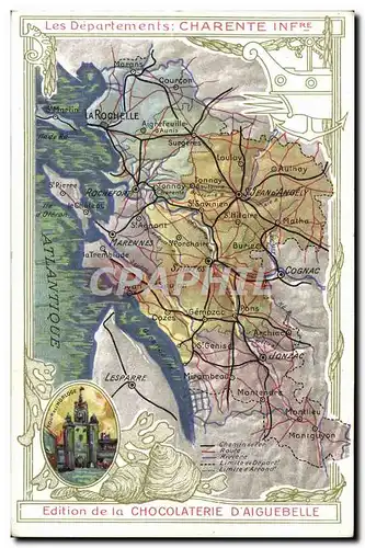 Cartes postales Departement Charente Inferieure Chocolaterie d'Aiguebelle