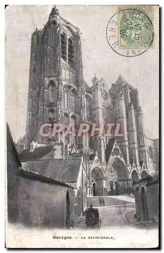 Cartes postales Bourges La Cathedrale