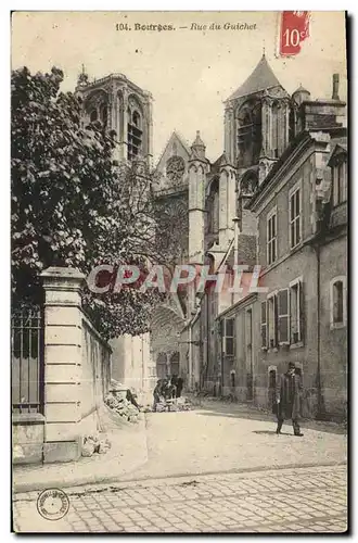 Cartes postales Bourges Rue du Guichet