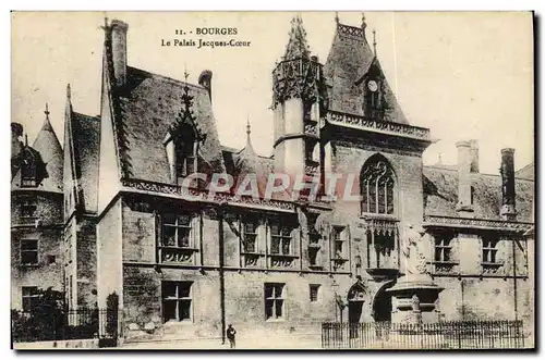 Cartes postales Bourges Le Palais Jacques Coeur