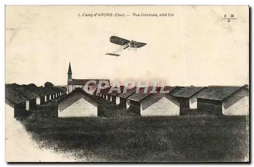 Cartes postales Camp d'Avord Vue Generale Avion Aviation