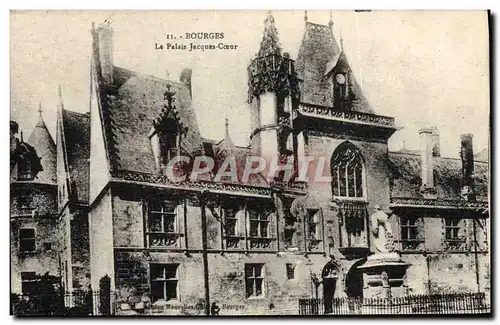 Cartes postales Bourges Le Palais Jacques Coeur