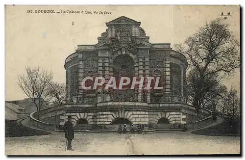 Cartes postales Bourges Le Chateau d&#39Eau