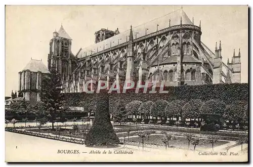 Cartes postales Bourges Abside de la Cathedrale