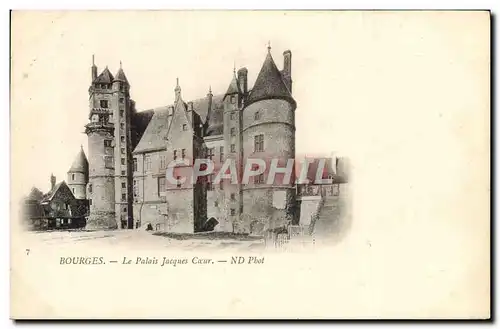 Cartes postales Bourges Le Palais Jacques Coeur