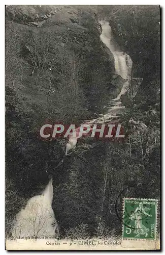 Cartes postales Gimel les Cascades