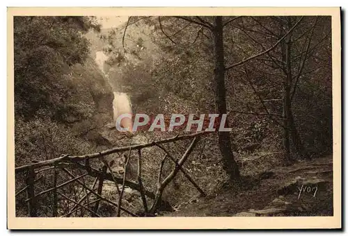 Ansichtskarte AK La Region Du Limousin La Cascade de Gimel