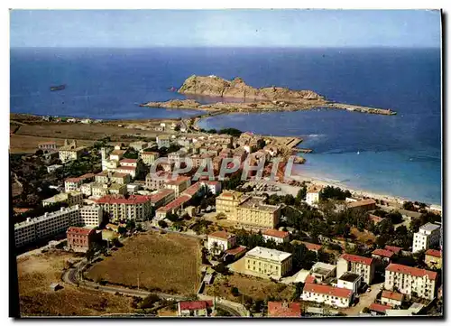 Moderne Karte Couleurs et Lumiere de France Ile Rousse Vue generale