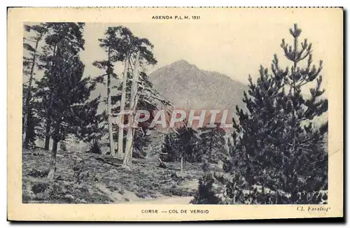 Cartes postales Corse Col De Vergio
