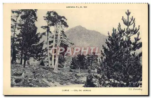Cartes postales Corse Col De Vergio