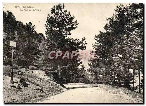 Cartes postales La Corse Le Col de Sorba