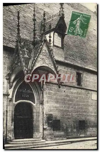 Cartes postales Beaune Portail de I&#39Hotel Dieu