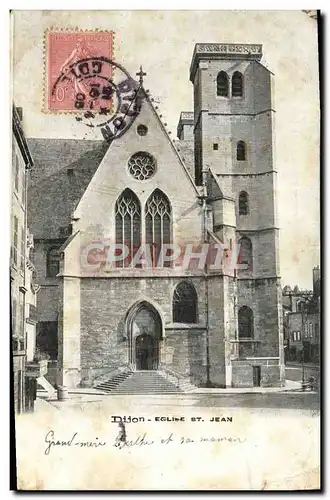 Ansichtskarte AK Dijon Eglise Et Jean