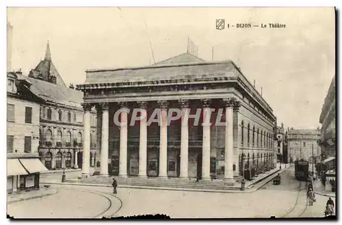 Cartes postales Dijon Le Theatre