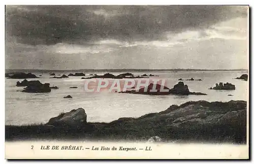 Cartes postales Ile De Brehat Les Ilots du Kerpont